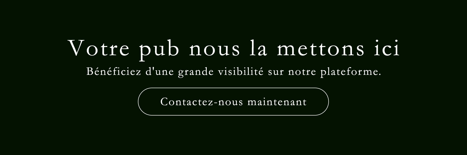 Publicité